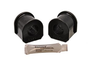 Ford Mustang Sway Bar Bushing Set - Front - Energy Suspension - 1 1/8 in./28mm; Re-Use Factory Bracket; Performance Polyurethane - Black - `79-`04